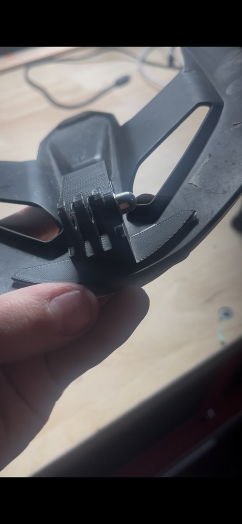 Fox GoPro mount- made for SpeedFrame visors